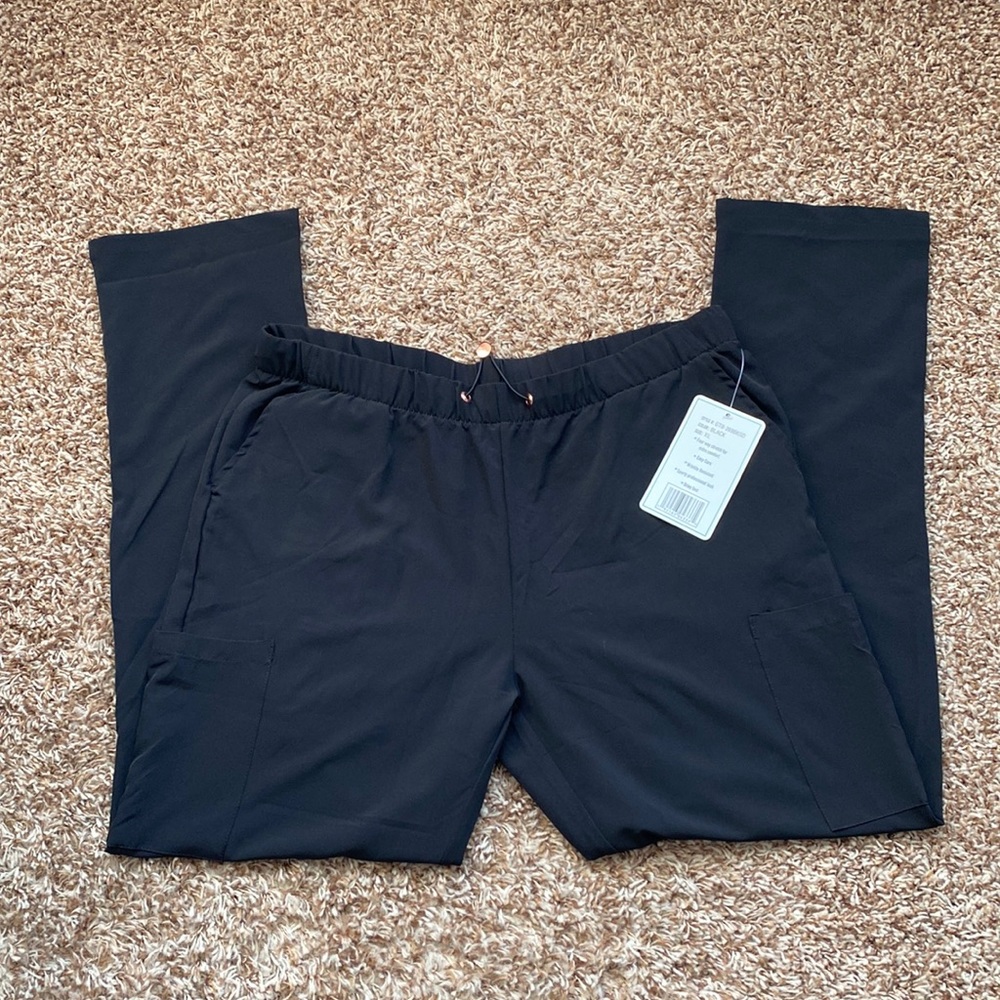 Stylus Black,, nursing scrub pants, size extra large.
